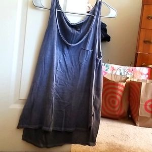 Rock & republic, size M, blue tank top